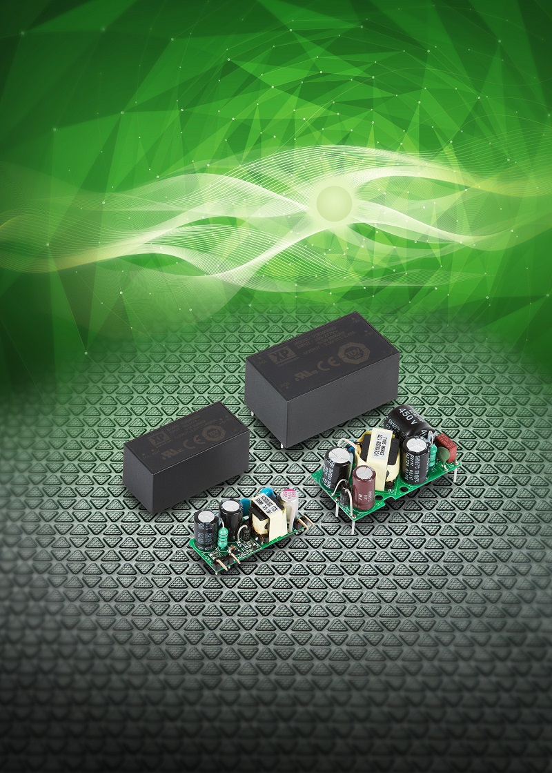 Compact 3W and 10W board-mount power supplies